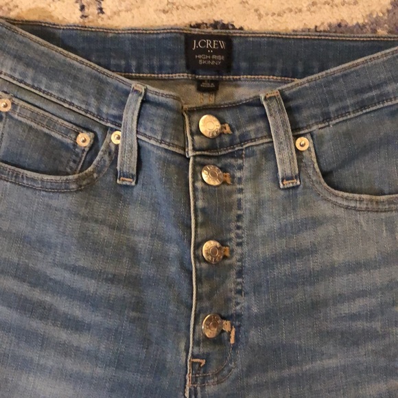 J.Crew high rise 5 button jeans - Picture 2 of 4